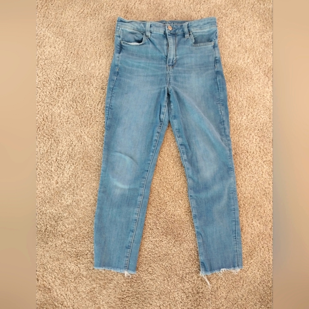American Eagle Cropped Jeans Sz 8